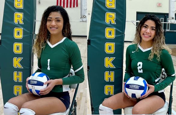 This is a picture of Yasmin Miller and Ana Rodriguez. 