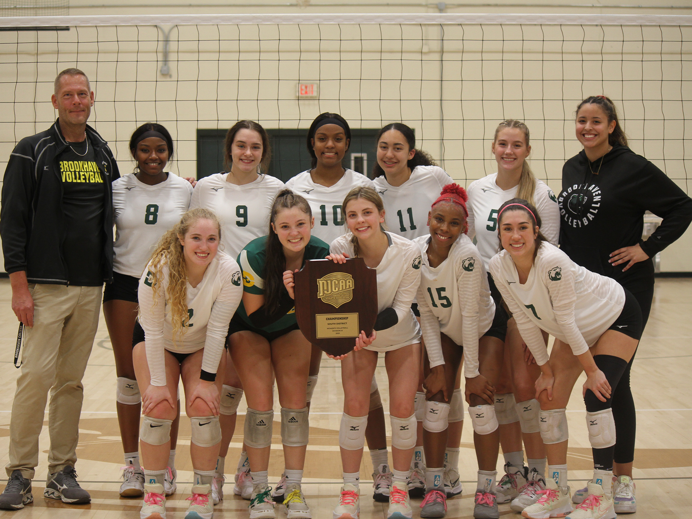 Dallas College Brookhaven volleyball won the NJCAA Division III Southwest District, and will play in the national tournament Nov. 10-12 in Rochester, Minnesota.