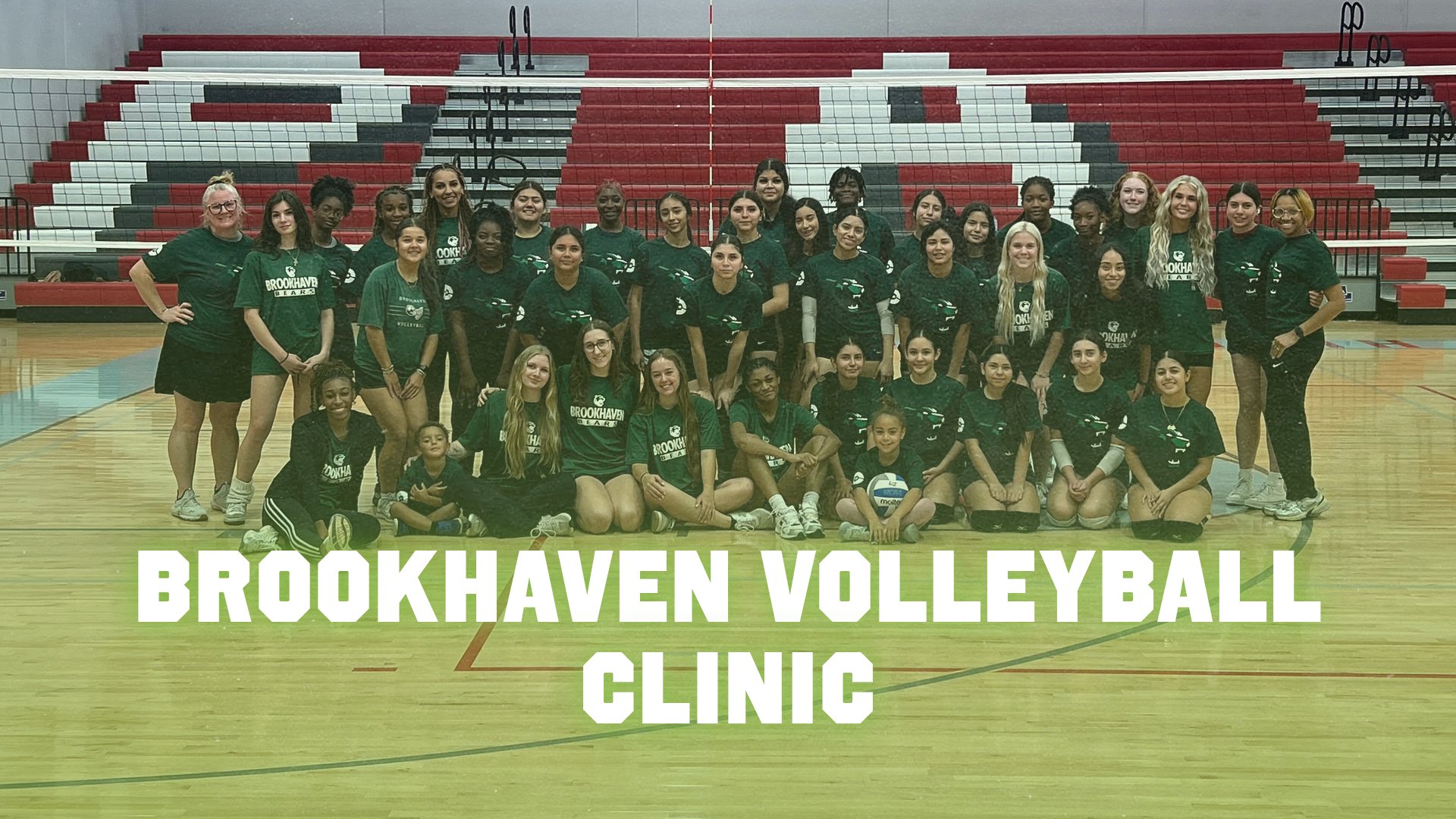 Volleyball Holds Clinic for DISD Schools